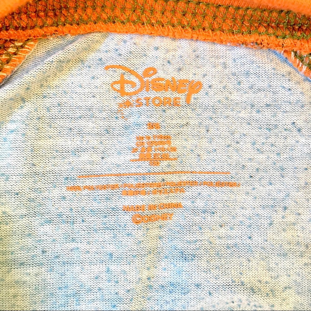 Disney Planes Boys Pajama Set -Sz 5/6 Blue/Orange - Picture 7 of 8